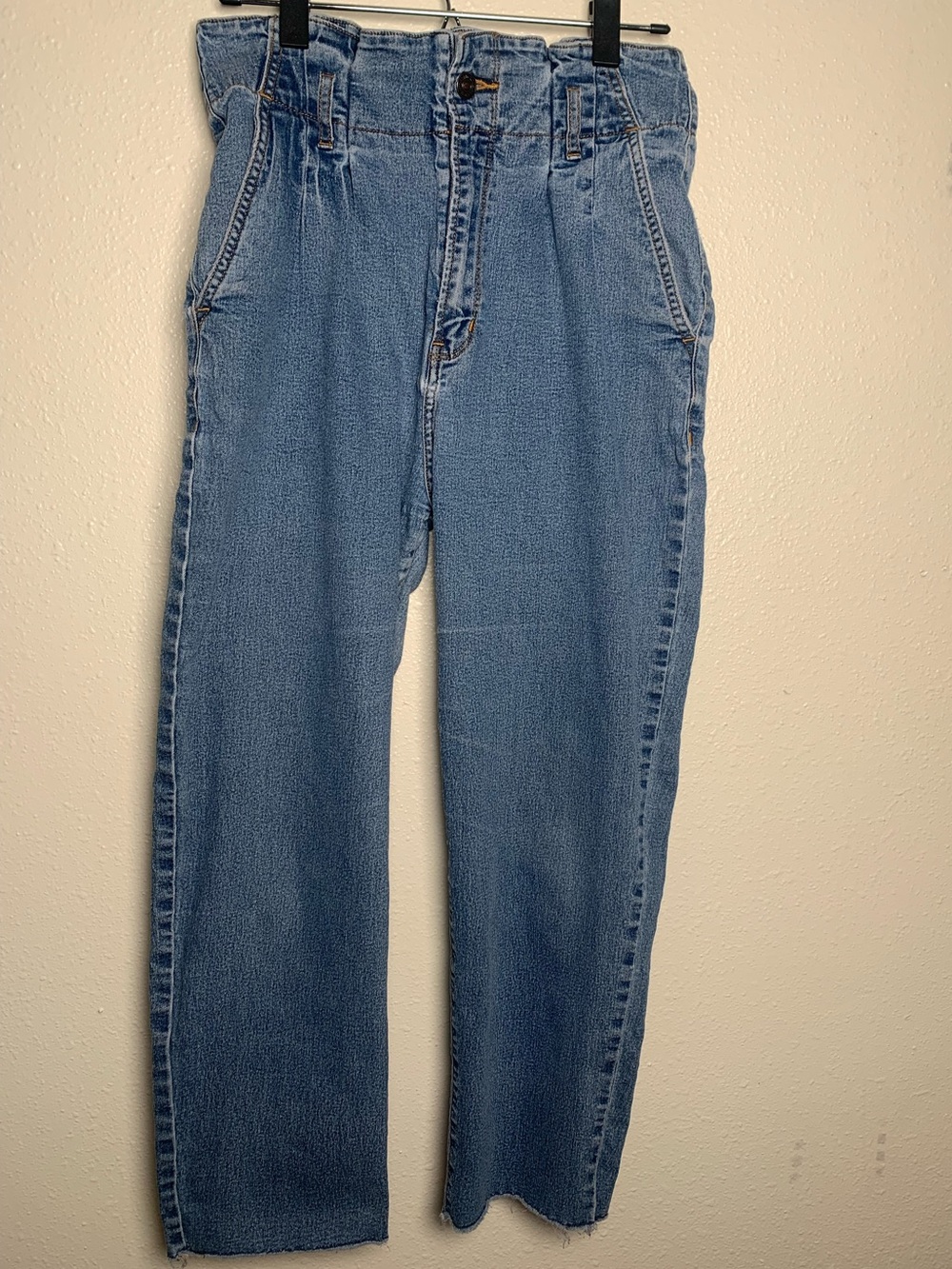 Abercrombie & Fitch Relaxed Light Blue Denim Jeans